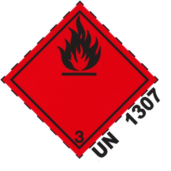 GZ3-Gefahrzettel-UN1307