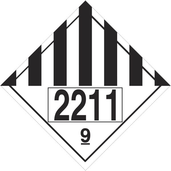 GZ9-Gefahrzettel-250x250mm-UN2211