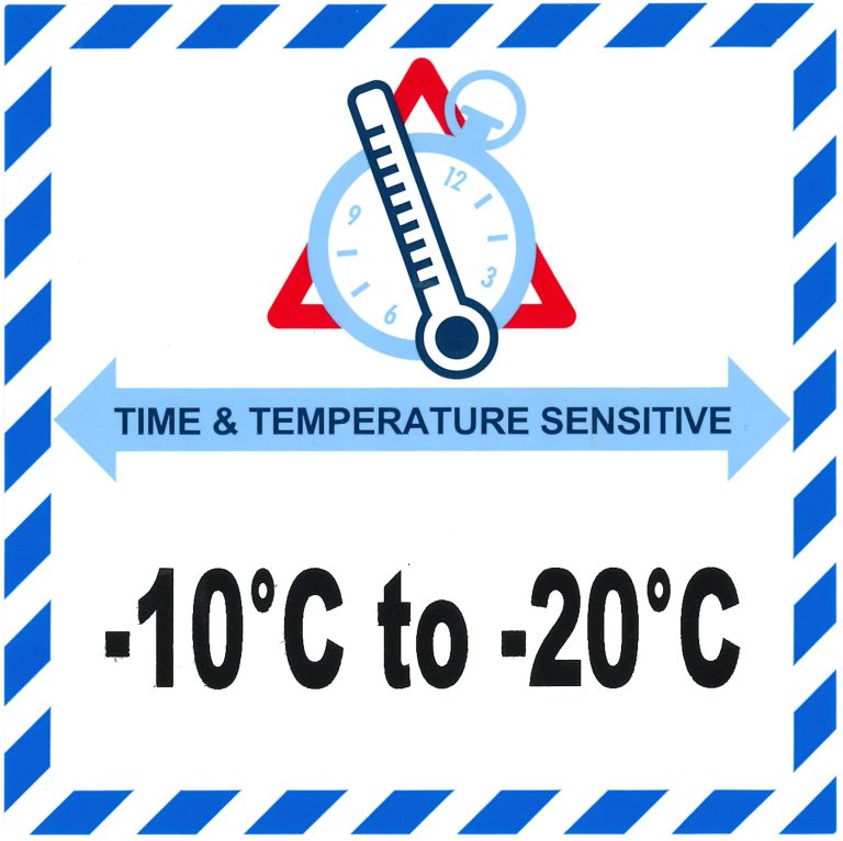 IATA time and temperature