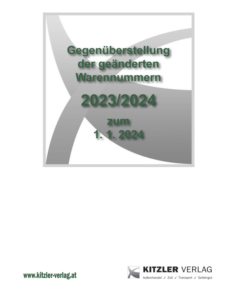 Warennummern-Verzeichnis 2024