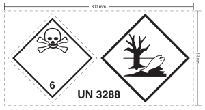 GZ 6 1 UN 3288 Umweltgefährdend